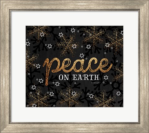 Framed Peace Print