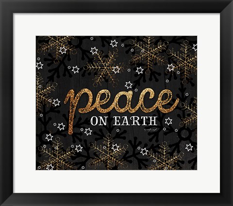 Framed Peace Print