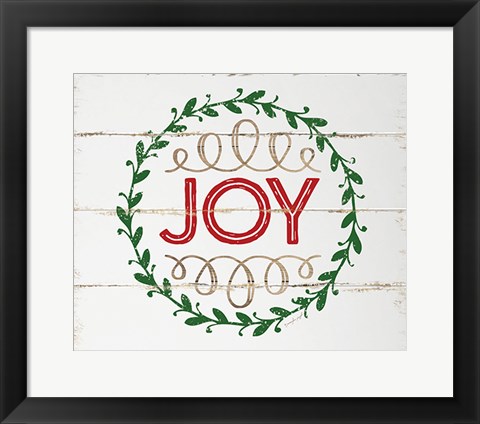 Framed Joy Print