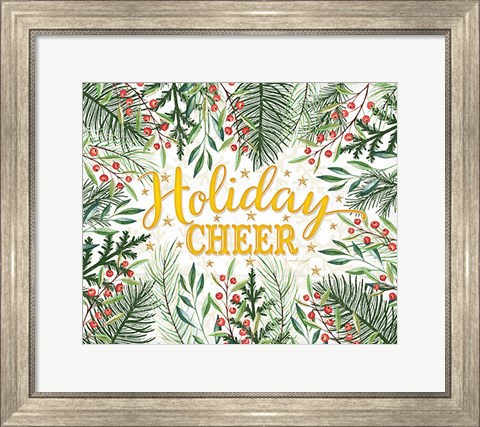 Framed Holiday Cheer Print