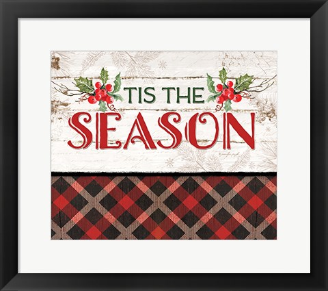 Framed Tis the Season Print