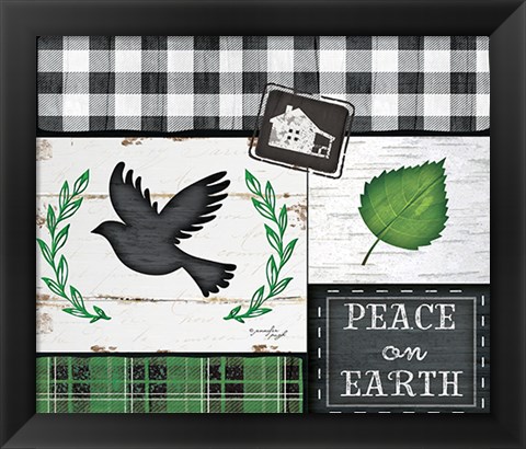 Framed Peace on Earth Print