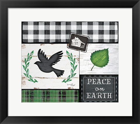 Framed Peace on Earth Print