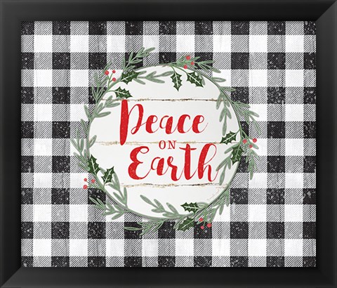 Framed Peace on Earth Print