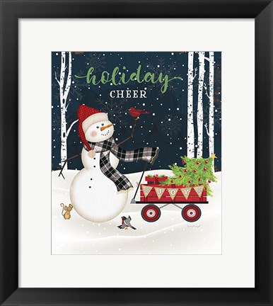 Framed Holiday Cheer Print