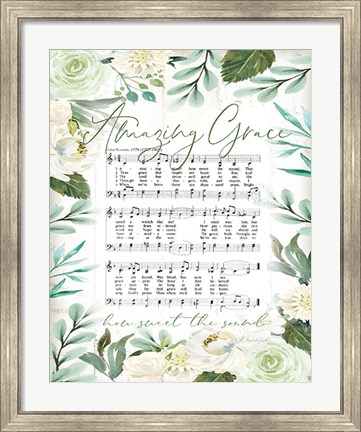 Framed Amazing Grace II Print