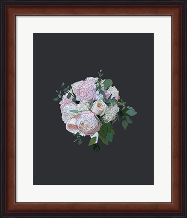 Framed Bouquet I Print