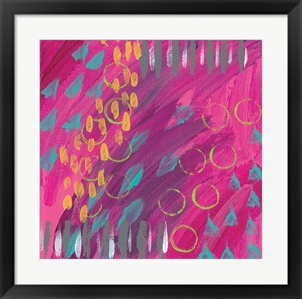 Framed Abstract V Print