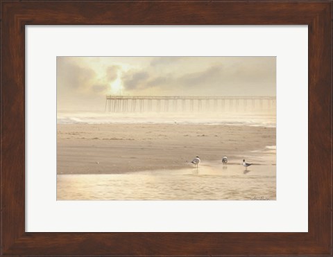 Framed Ocean City Pier Print