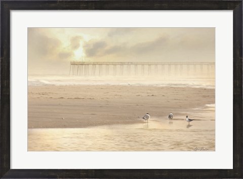 Framed Ocean City Pier Print