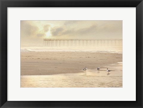 Framed Ocean City Pier Print