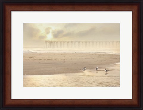 Framed Ocean City Pier Print