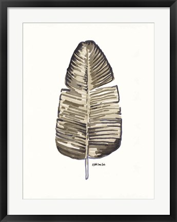 Framed Modern Palm 1 Print