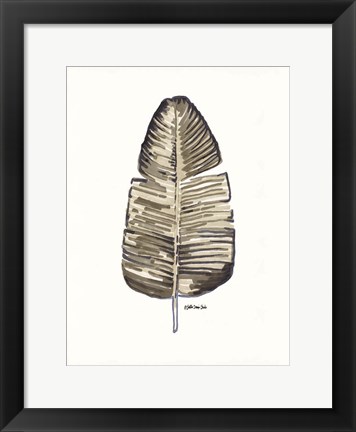 Framed Modern Palm 1 Print