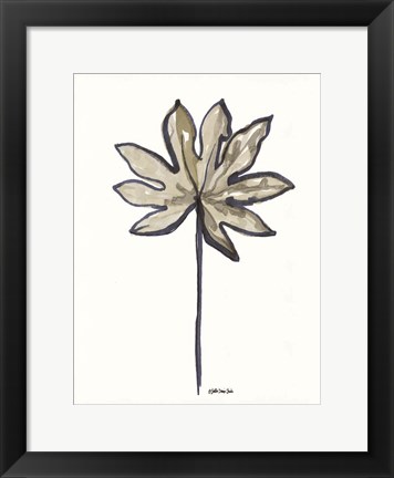 Framed Modern Palm 2 Print