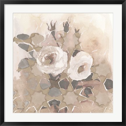 Framed Transitional Blooms 1 Print