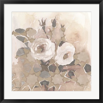 Framed Transitional Blooms 1 Print