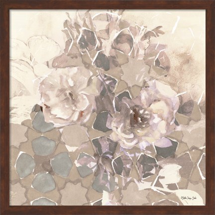 Framed Transitional Blooms 2 Print