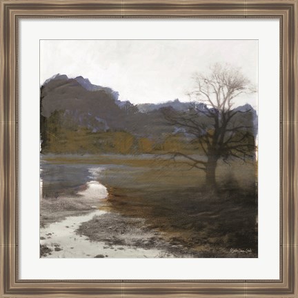 Framed Winter Landscape 6 Print