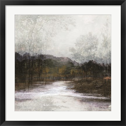 Framed Winter Landscape 7 Print