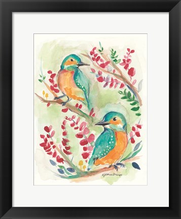 Framed Birds of a Feather Print