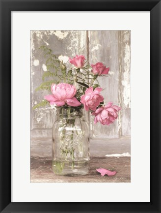 Framed True Rose Print