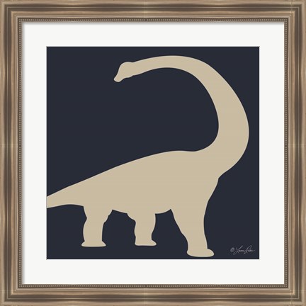 Framed Dino II Print