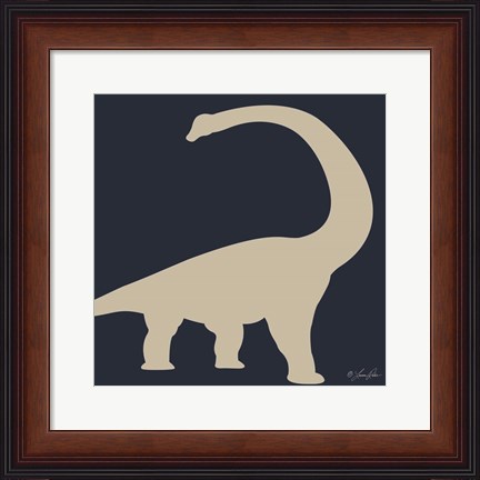 Framed Dino II Print