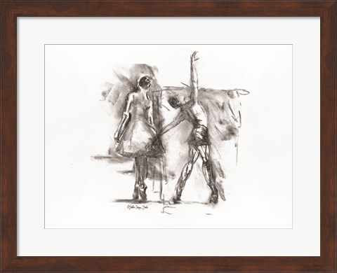 Framed Dance Figure 3 Print