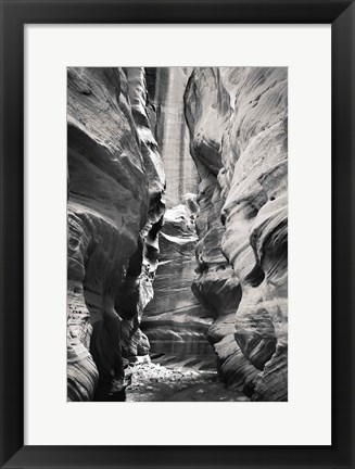 Framed Buckskin Gulch IV BW Print