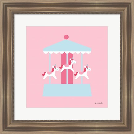 Framed Merry Go Round Print