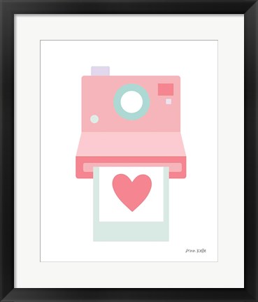 Framed Polaroid Camera Print