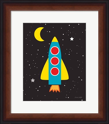 Framed Blast Off Print