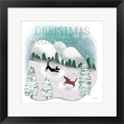 Framed Winter Wonderland II Print