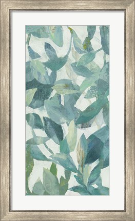 Framed Summer Garden Greenery II Light Print