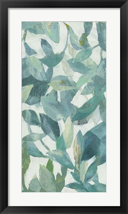 Framed Summer Garden Greenery II Light Print