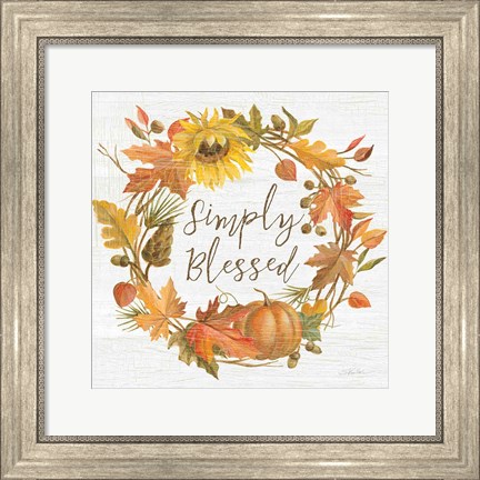 Framed Fall Splendor VI Print