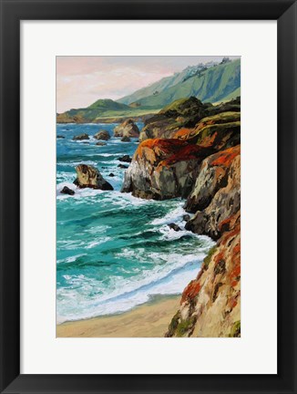 Framed Coastal Grandeur Print