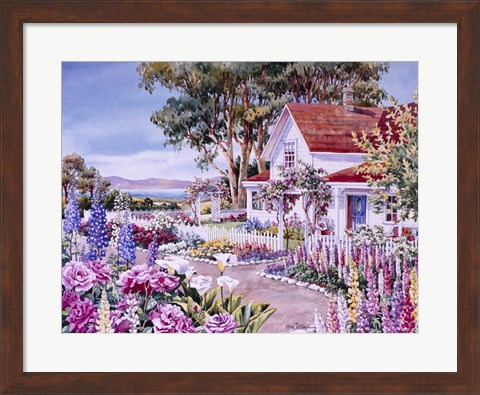 Framed Summer in the Country Print