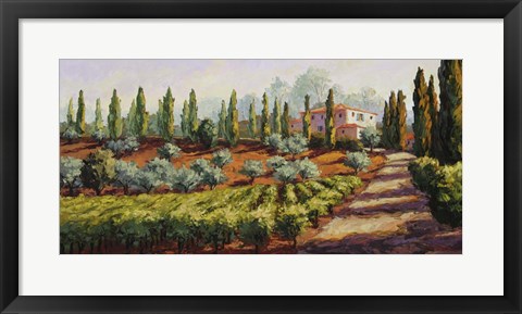 Framed Italian Farmhouse Print