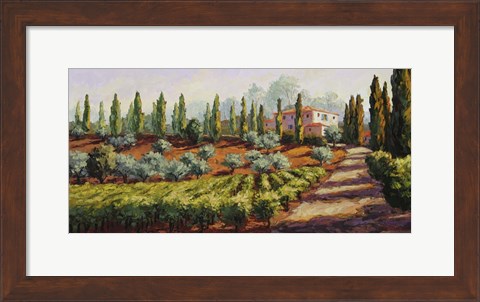 Framed Italian Farmhouse Print