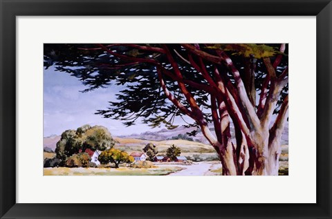 Framed Country Road Print