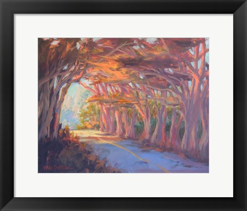 Framed Tree Tunnel Print