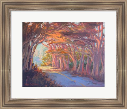 Framed Tree Tunnel Print