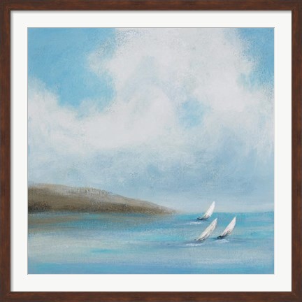 Framed Sailing Day II Print