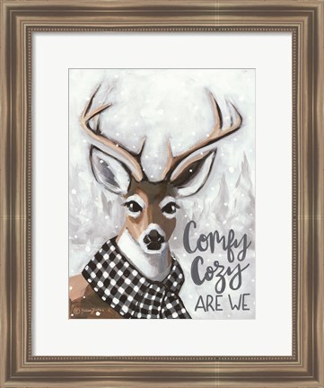 Framed Comfy Cozy Print