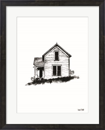Framed Farmhouse II Print