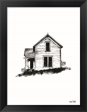 Framed Farmhouse II Print