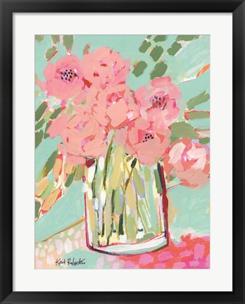 Framed Hot Pink Summer Print