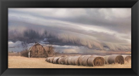 Framed Tornado Warning Print